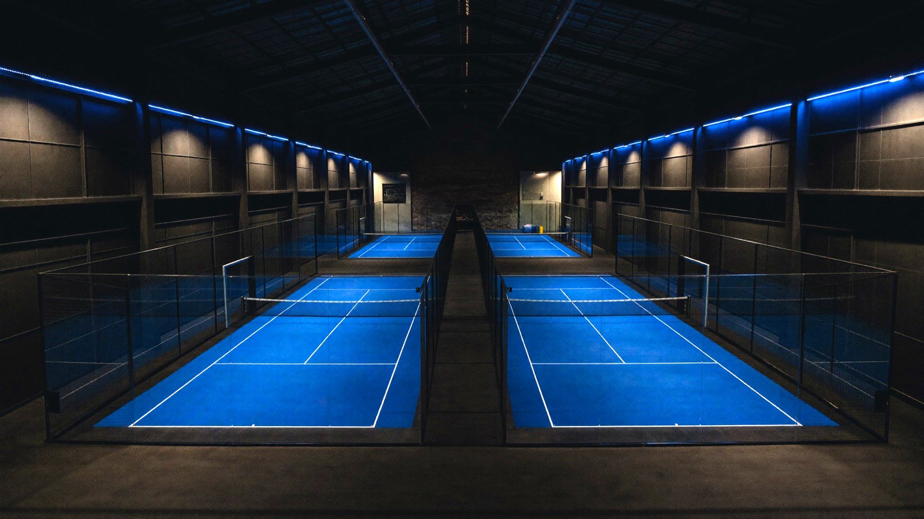 Canchas de pádel del club